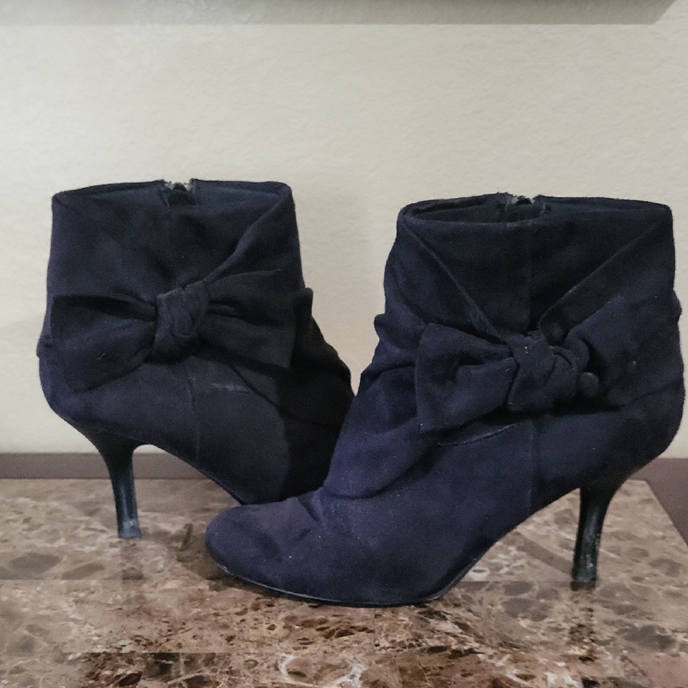 Black ankle boots